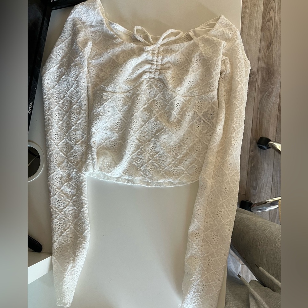 Women’s Briony Tie Front Long Sleeve Top